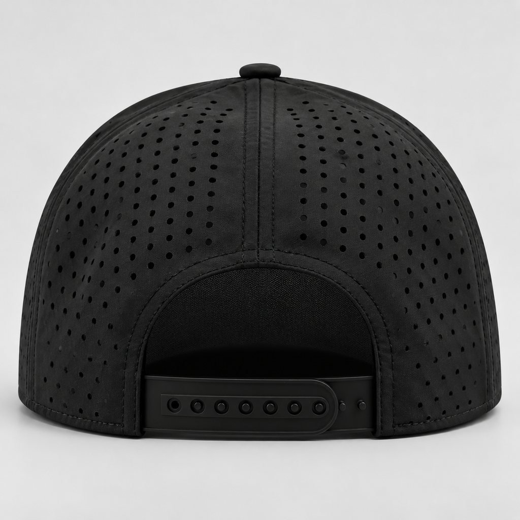VY Signature Black Leather Rope Hat